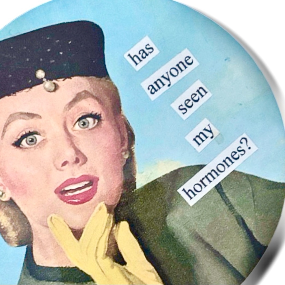 Retro Style Coaster with Vintage Design free with $50 purchase+